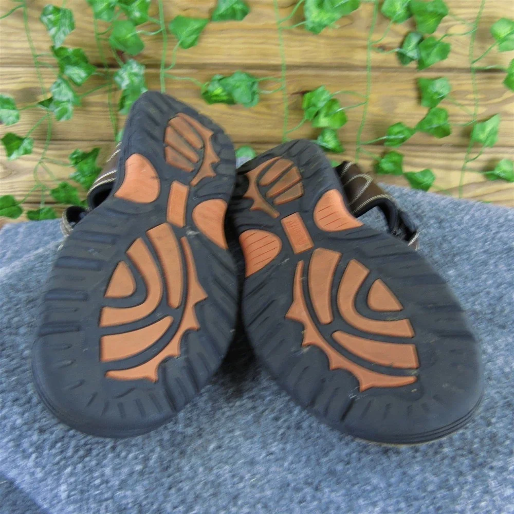 Khombu Men's  Sport Sandal Brown Synthetic Size 11 Medium  Used 2025